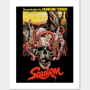 SQUIRM 1976 Poster Posters and Art